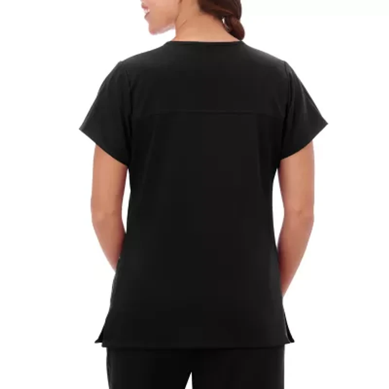 Jockey 2299 Womens V Neck Short Sleeve Stretch Fabric Scrub Top