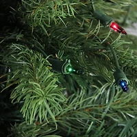 4' Pre-Lit Full Noble Fir Artificial Christmas Tree - Multi-Color Lights