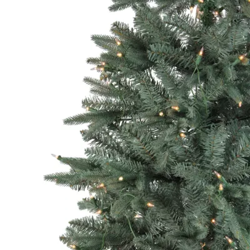 6.5' Pre-Lit Slim Washington Frasier Fir Artificial Christmas Tree - Clear Lights