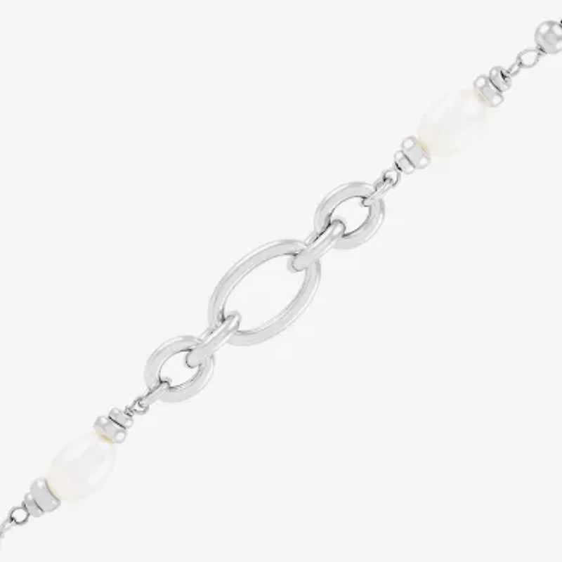 Limited Quantities! Womens White Sterling Silver Inch Strand Necklace