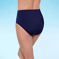 Liz Claiborne Comfort Waistband Brief Bikini Swimsuit Bottom