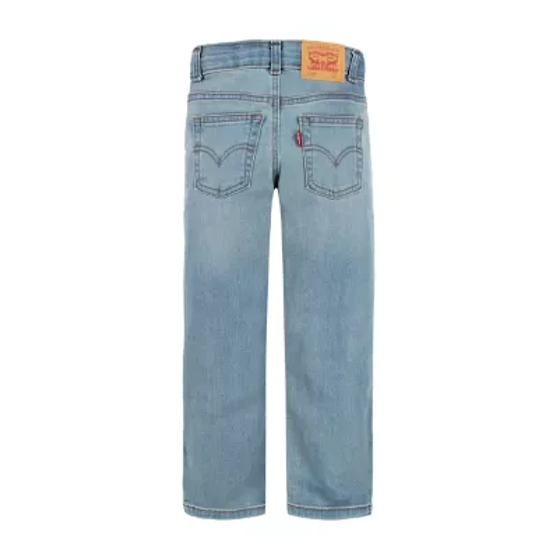 Levi's® Little Boys Adjustable Waist Mid Rise 514™ Straight Leg Jean