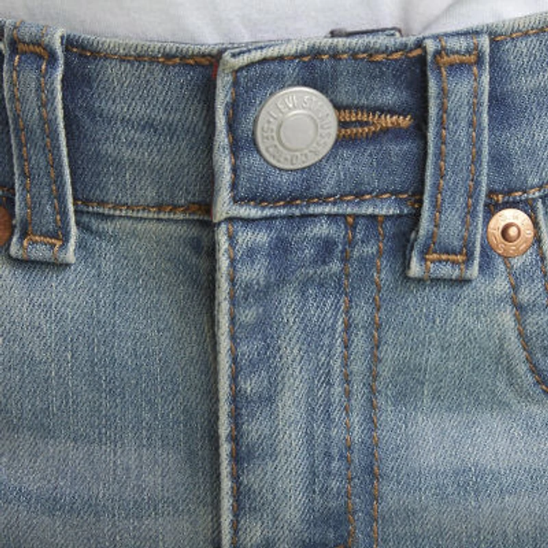 Levi's® Little Boys Adjustable Waist Mid Rise 514™ Straight Leg Jean