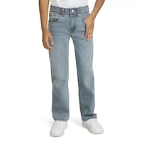 Levi's® Little Boys Adjustable Waist Mid Rise 514™ Straight Leg Jean