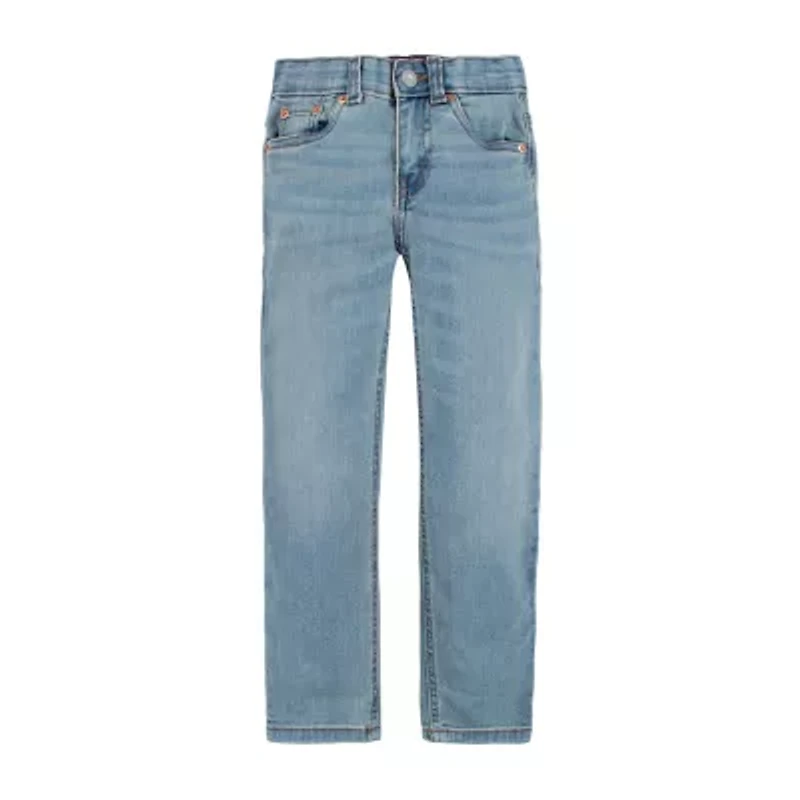 Levi's® Little Boys Adjustable Waist Mid Rise 514™ Straight Leg Jean