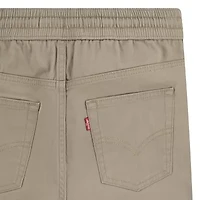 Levi's Little Boys Stretch Fabric Cuffed Regular Fit Jogger Pant
