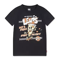 Levi's® Little Boys Crew Neck Short Sleeve Regular Fit Graphic T-Shirt