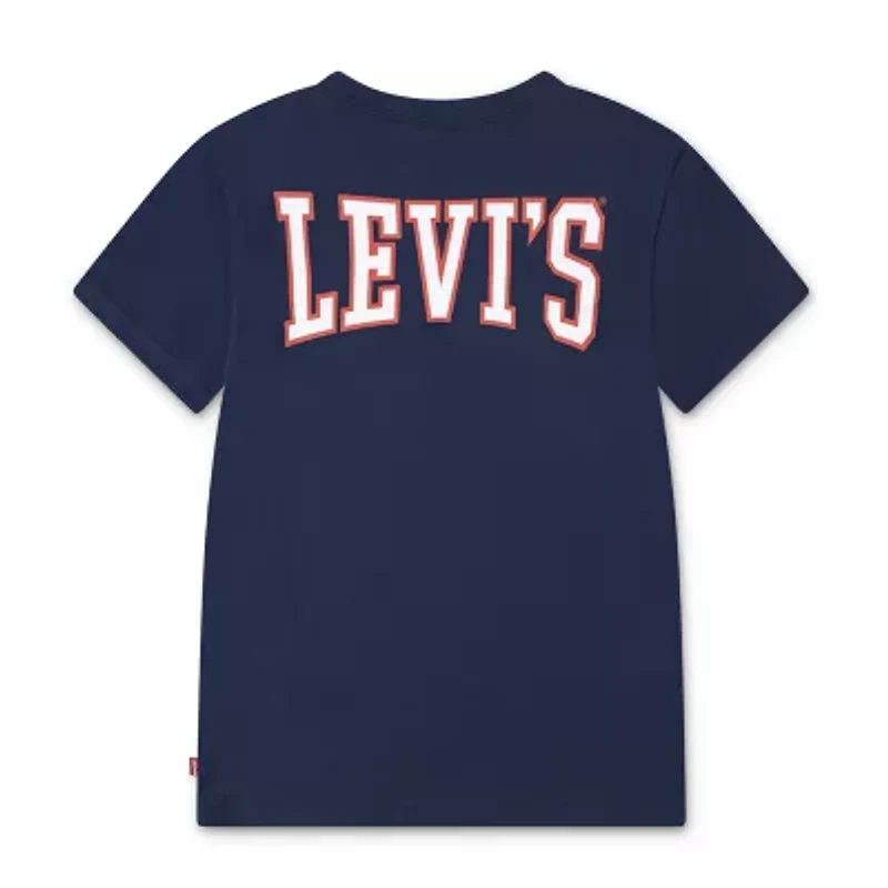 Levi's® Little Boys Crew Neck Short Sleeve Regular Fit Graphic T-Shirt