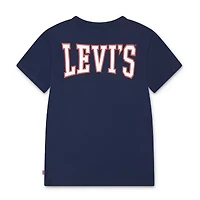 Levi's® Little Boys Crew Neck Short Sleeve Regular Fit Graphic T-Shirt