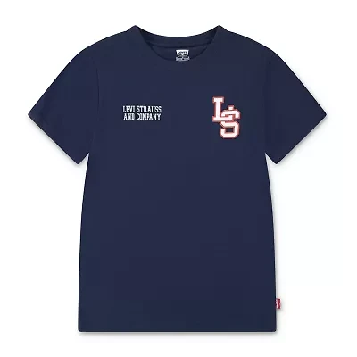Levi's Little Boys Crew Neck Short Sleeve Regular Fit Graphic T-Shirt