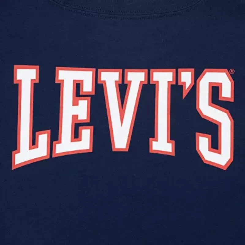 Levi's® Little Boys Crew Neck Short Sleeve Regular Fit Graphic T-Shirt