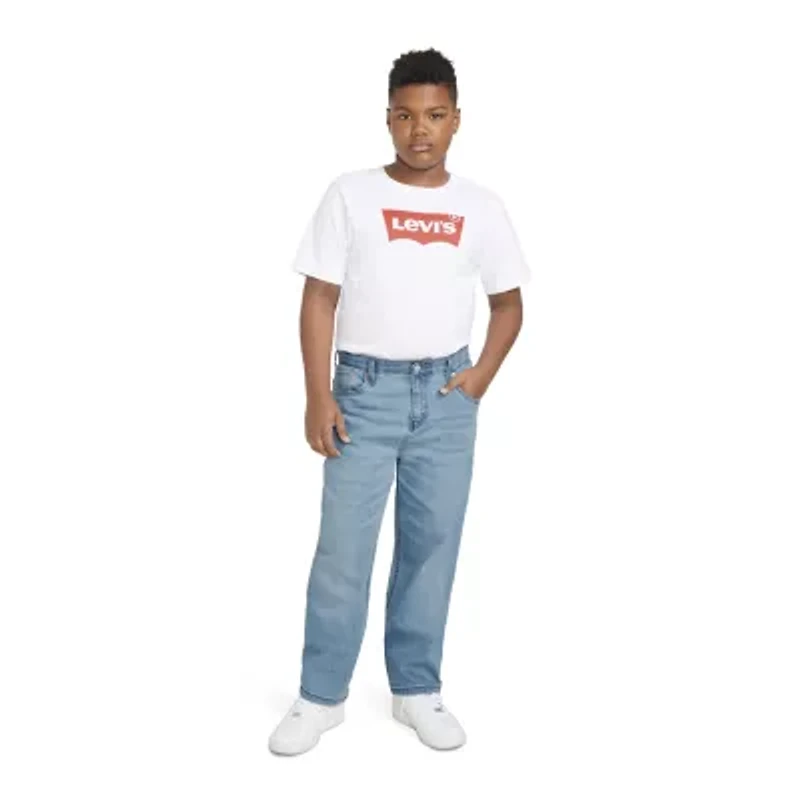 Levi's® Big Kid Boys Adjustable Waist Husky 514™ Straight Leg Jean