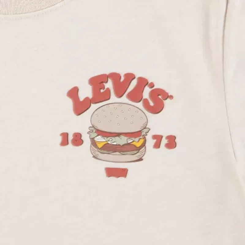 Levi's Big Kid Boys Crew Neck Short Sleeve Regular Fit Graphic T-Shirt