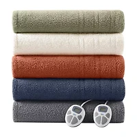 Serta® Dream Soft Heated Midweight Blanket