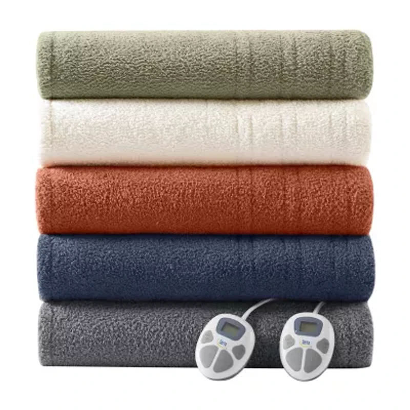 Serta® Dream Soft Heated Midweight Blanket