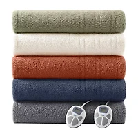 Serta® Dream Soft Heated Midweight Blanket