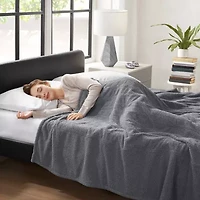 Serta® Dream Soft Heated Midweight Blanket