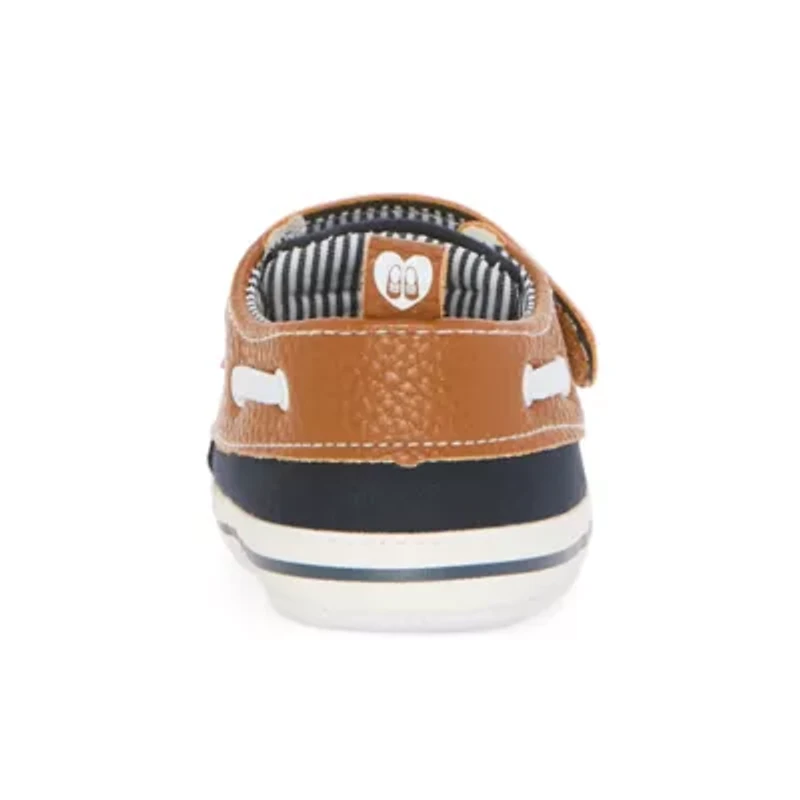 Stepping Stone Infant Boys Boat Shoes
