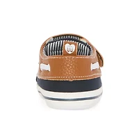 Stepping Stone Infant Boys Boat Shoes