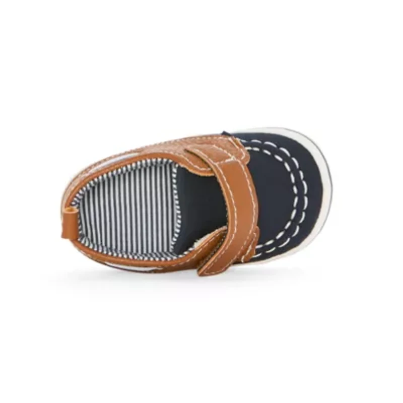 Stepping Stone Infant Boys Boat Shoes