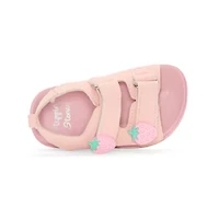 Stepping Stone Infant Girls Double Strap Footbed Sandal