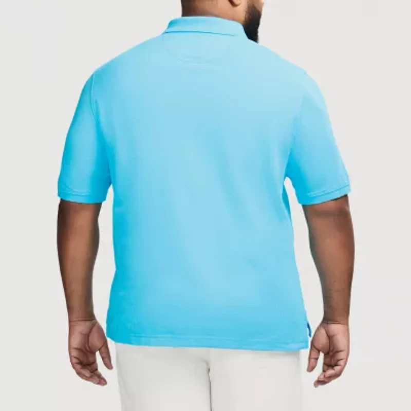 IZOD Advantage Performance Big and Tall Mens Classic Fit Short Sleeve Polo Shirt
