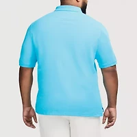 IZOD Advantage Performance Big and Tall Mens Classic Fit Short Sleeve Polo Shirt