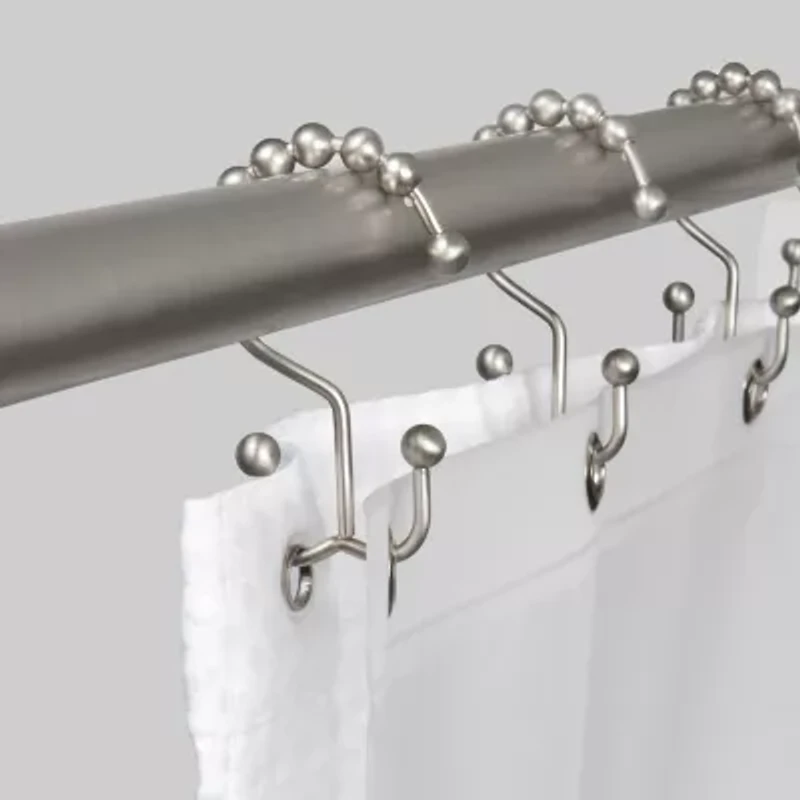 Maytex Mills Double Ball Glilde Shower Curtain Hooks