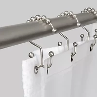 Maytex Mills Double Ball Glilde Shower Curtain Hooks