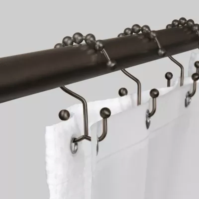 Maytex Mills Double Ball Glilde Shower Curtain Hooks