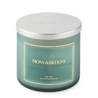 Distant Lands Moss & Bloom 3-Wick Scented Jar Candle