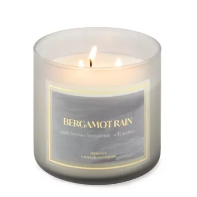 Distant Lands Bergamot Rain 3-Wick Scented Jar Candle