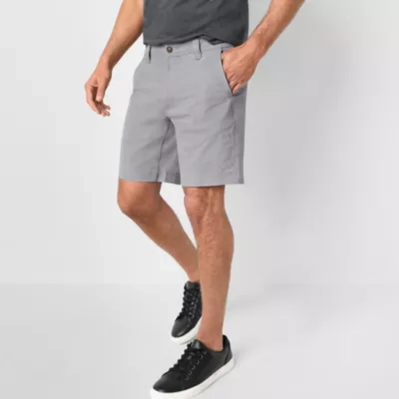 St. John's Bay Mens 9" Stretch Fabric Chino Short