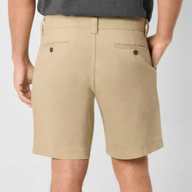 St. John's Bay Mens 9" Stretch Fabric Chino Short