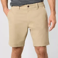 St. John's Bay Mens 9" Stretch Fabric Chino Short