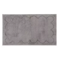 Martha Stewart Cotton Scalloped Bath Rug