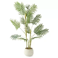 Linden Street 48in Tropical Palm Indoor Artificial Tree