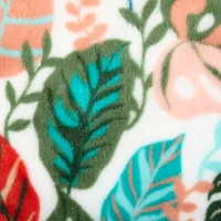 Distant Lands White Leaves Throw