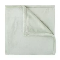 Home Expressions Velvet Plush Solid Throw