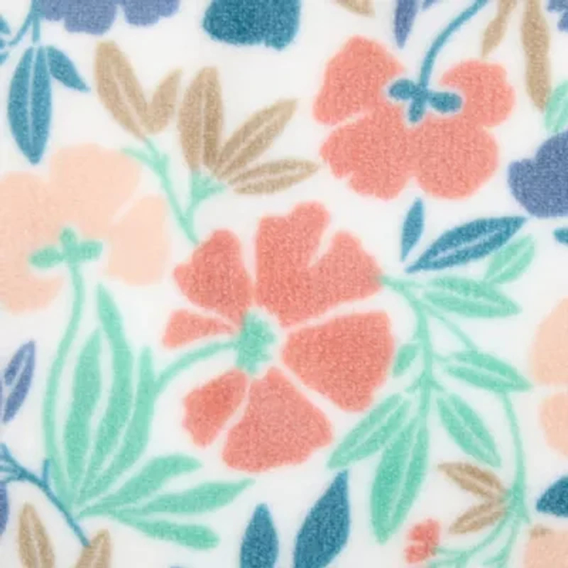 Home Expressions Velvet Plush Print Throw