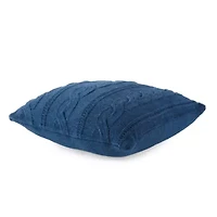 Linden Street Cable Knit Chenille Square Pillow