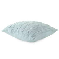 Linden Street Cable Knit Chenille Square Pillow