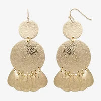 Bold Elements Womens Drop Earrings