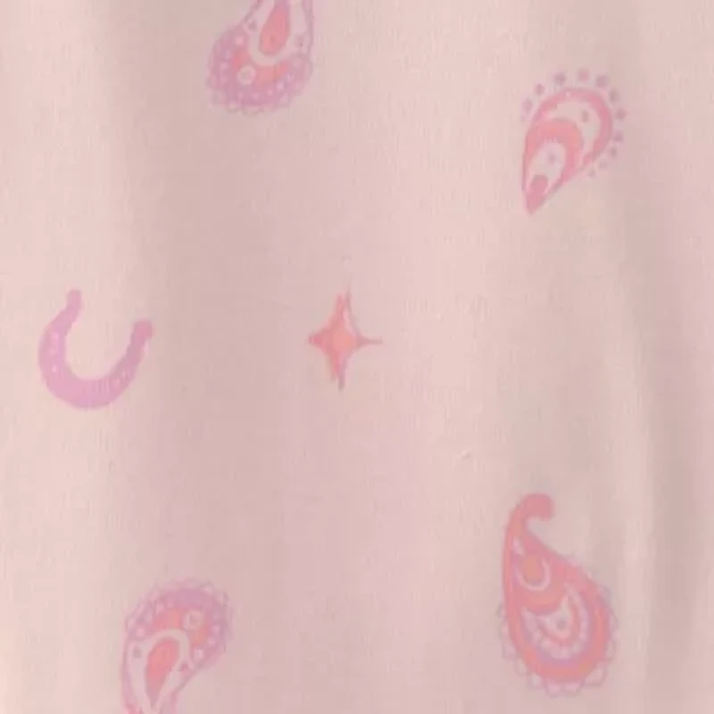Carter's Little & Big Kid Girls Crew Neck Short Sleeve 4-pc. Pajama Set
