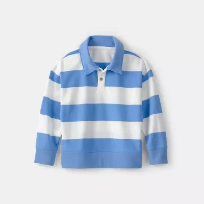 Carter's Boys Long Sleeve Regular Fit Polo Shirt
