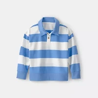 Carter's Boys Long Sleeve Regular Fit Polo Shirt
