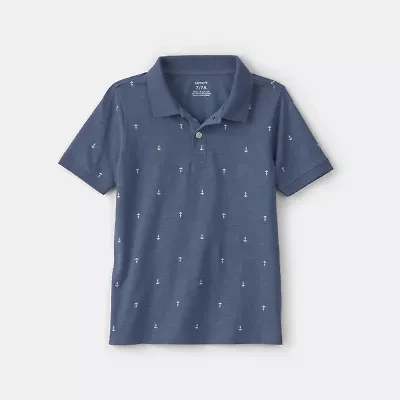 Carter's Boys Short Sleeve Regular Fit Polo Shirt