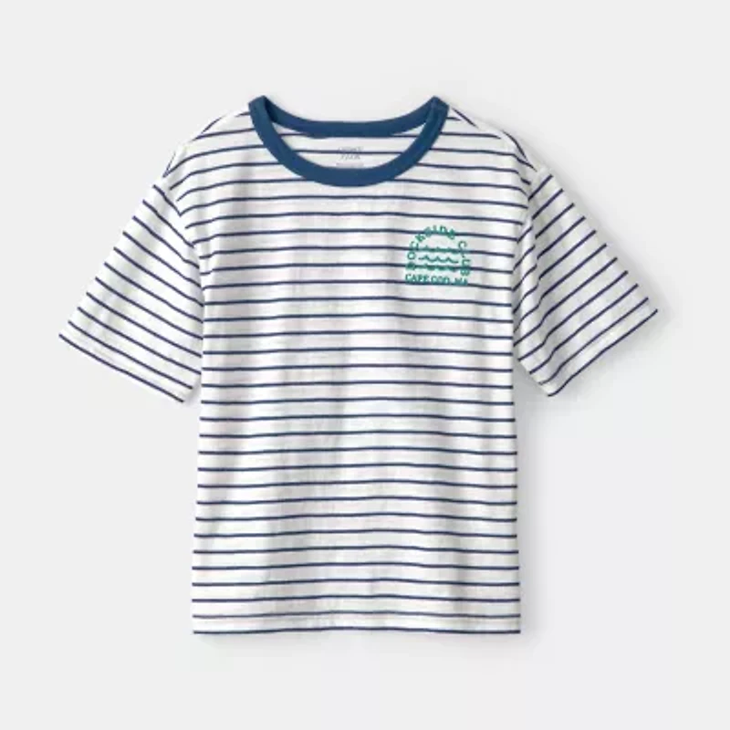 Carter's Boys Round Neck Short Sleeve T-Shirt