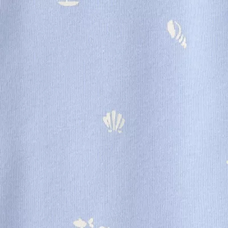 Carter's Girls Round Neck Short Sleeve 4-pc. Pajama Sets