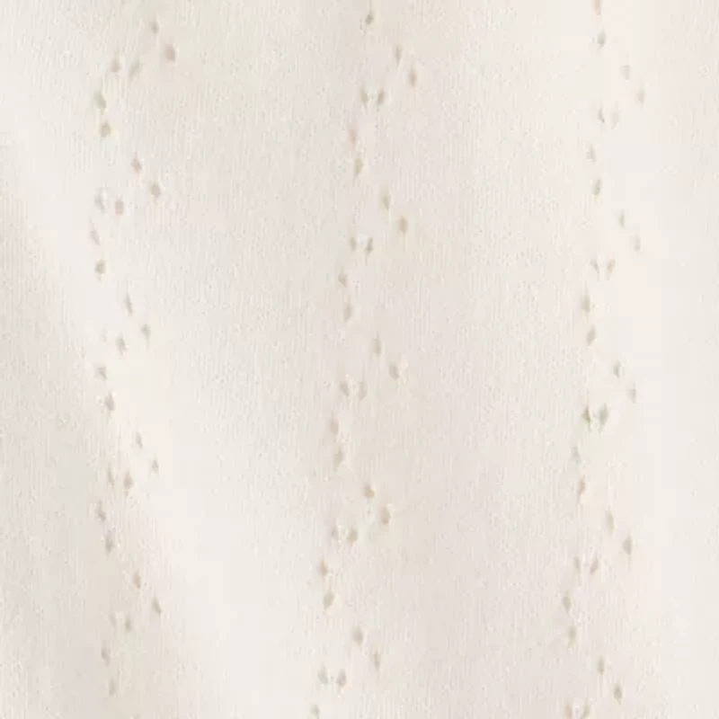 Carter's Girls V Neck Long Sleeve Button Cardigan